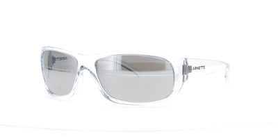 Arnette Crystal with Grey Silver Mirror Sunglasses