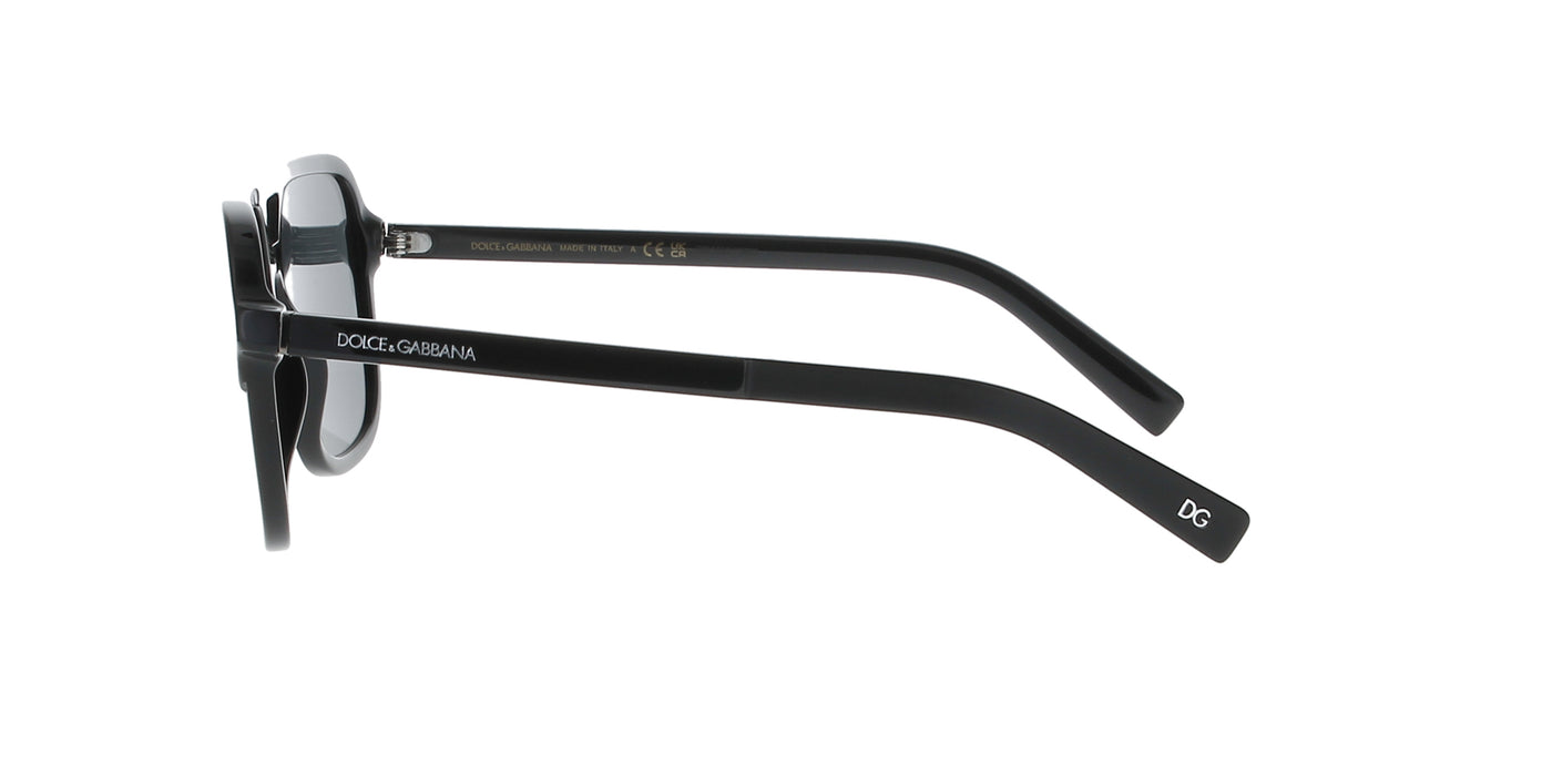 Square Black Dolce and Gabbana Sunglasses