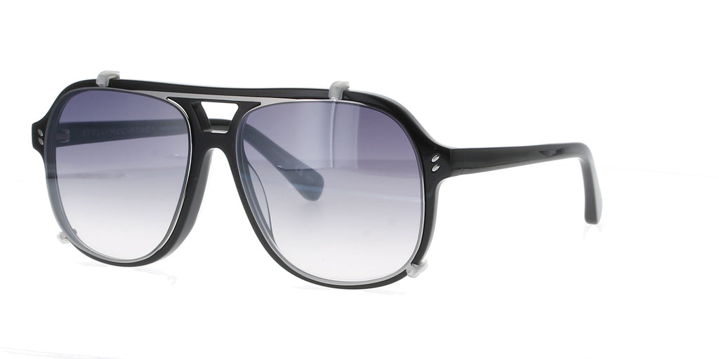 Stella McCartney Glasses with Clip-On Sunglasses