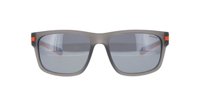 Matt Grey Transparent Polaroid Sunglasses