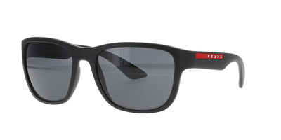 Matte Black Prada Linea Rossa Sunglasses
