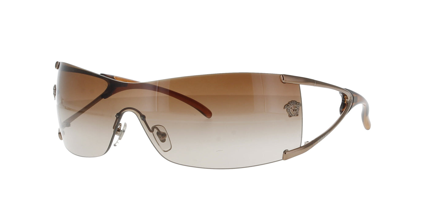 Versace Brown Wrap Sunglasses