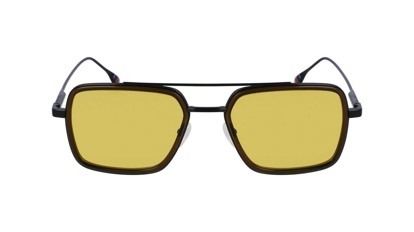 Paul Smith Hugon Black-Olive/Yellow #colour_black-olive-yellow