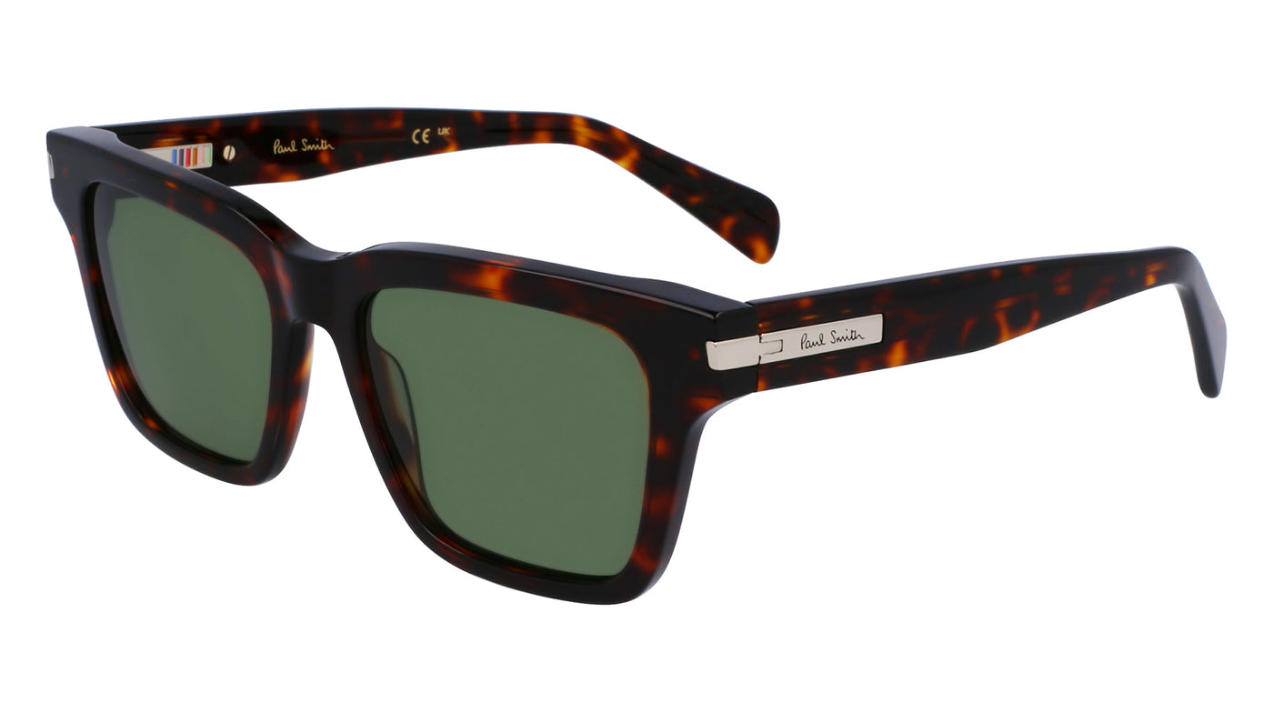 Paul Smith Harberton Dark Havana/Green #colour_dark-havana-green