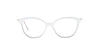 White Love MOSCHINO Round Frame