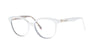 White Love MOSCHINO Round Frame