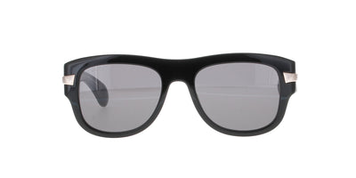 Gucci Shiny Black with Gold Sunglasses