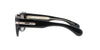 Gucci Shiny Black with Gold Sunglasses
