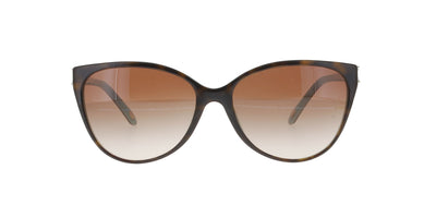 Tiffany Cat-Eye Havana on Blue Sunglasses