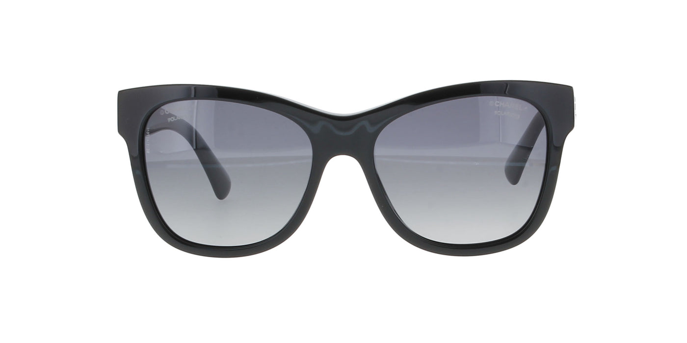 Chanel Polarised Black Square Sunglasses