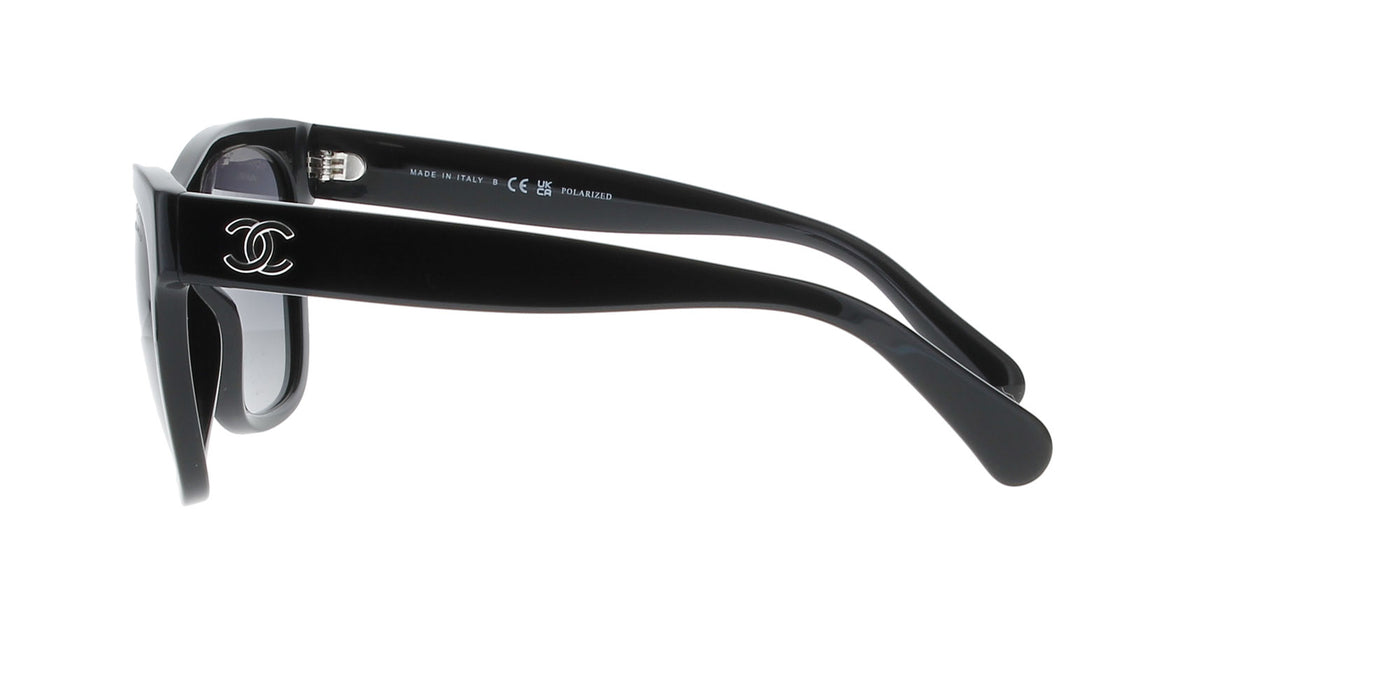 Chanel Polarised Black Square Sunglasses