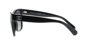 Chanel Polarised Black Square Sunglasses