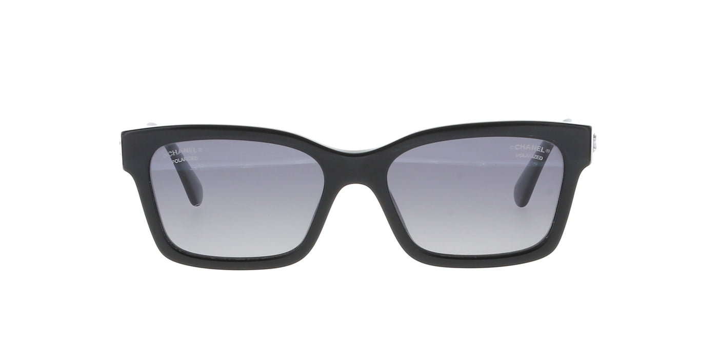 Chanel Square Black Polarised Sunglasses