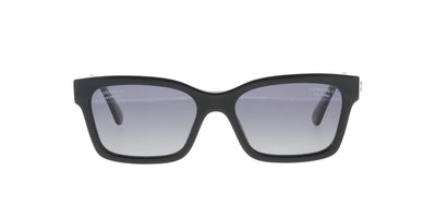 Chanel Square Black Polarised Sunglasses
