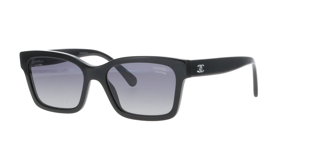 Chanel Square Black Polarised Sunglasses