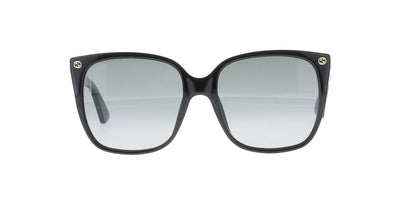 GUCCI Black Oversized Sunglasses
