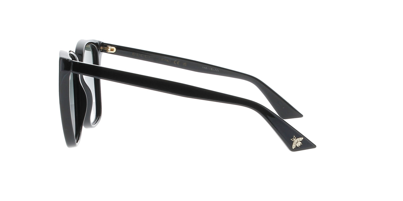 GUCCI Black Oversized Sunglasses