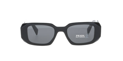 PRADA Bold Black Rectangle Sunglasses