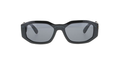 VERSACE Shiny Black Medusa Sunglasses