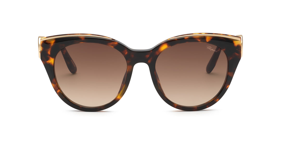 Chopard Cat Eye Style Green Gradient Lens. Chopard Green Pilot Men main image 3