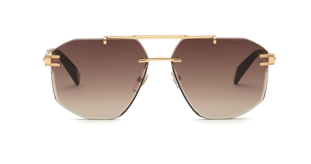 CHOPARD ショパール　サングラス　SCH543 23kt アビエーター chopard-sch-l53-0300-hd-