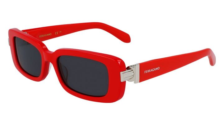 Ferragamo Prisma Rectangular Sunglasses SF1105S 240 Tortoise 52mm All Sunglasses – Page 19 – Stepani Style main image 2