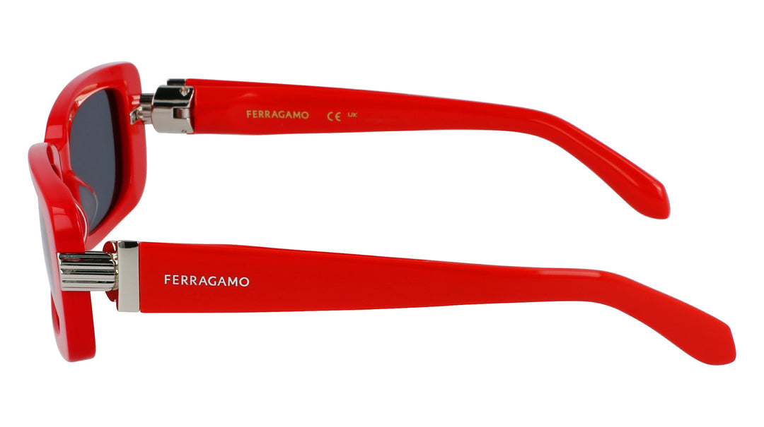 Salvatore Ferragamo SF1105S Sunglasses Tortoise Acetate Rectangle Amazon.com: FERRAGAMO Sunglasses SF 1105 S 240 Tortoise  main image 4