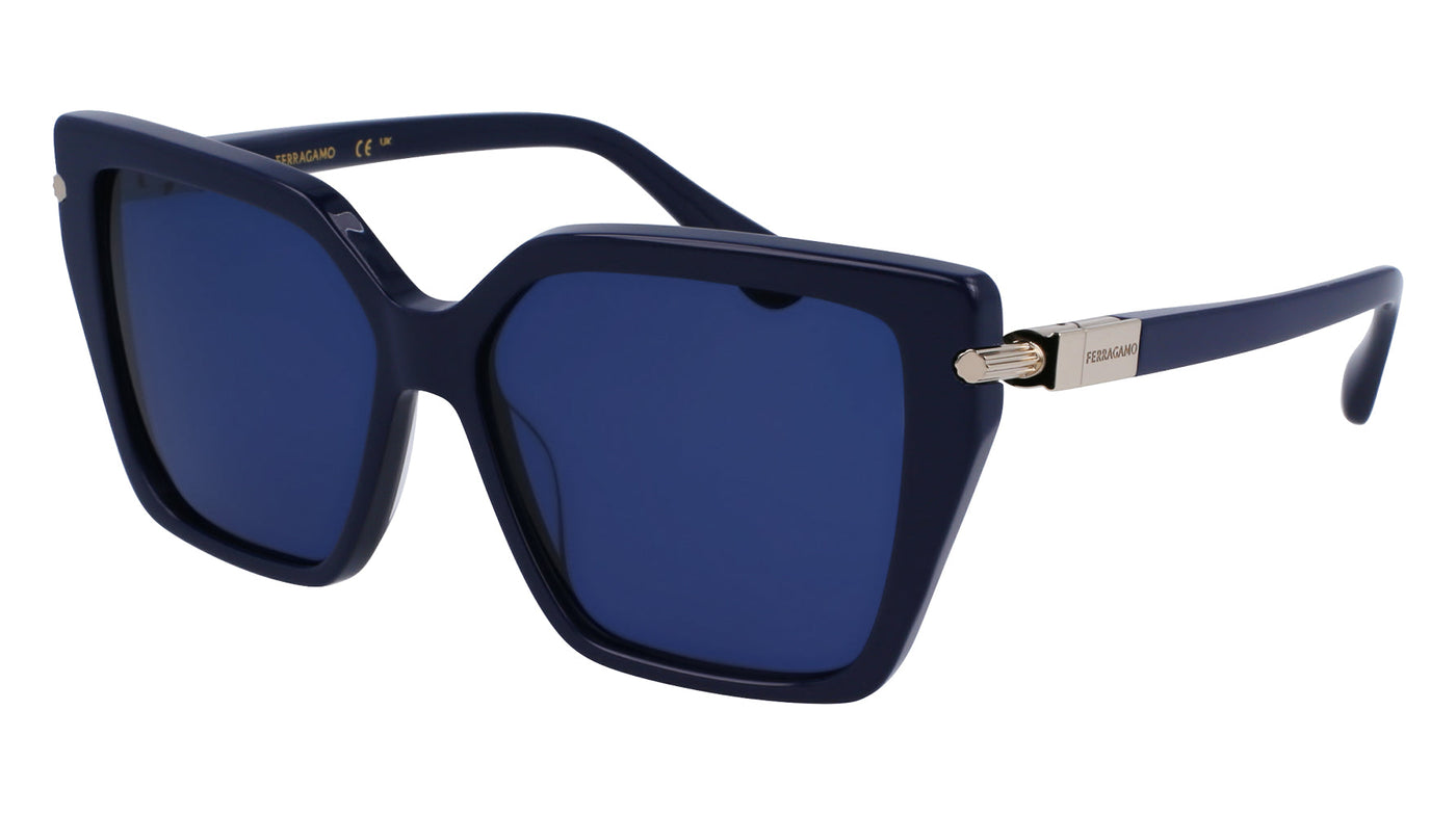 Ferragamo SF1106S Blue Navy/Blue #colour_blue-navy-blue