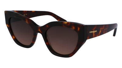 Ferragamo SF1107S Dark Tortoise/Brown #colour_dark-tortoise-brown