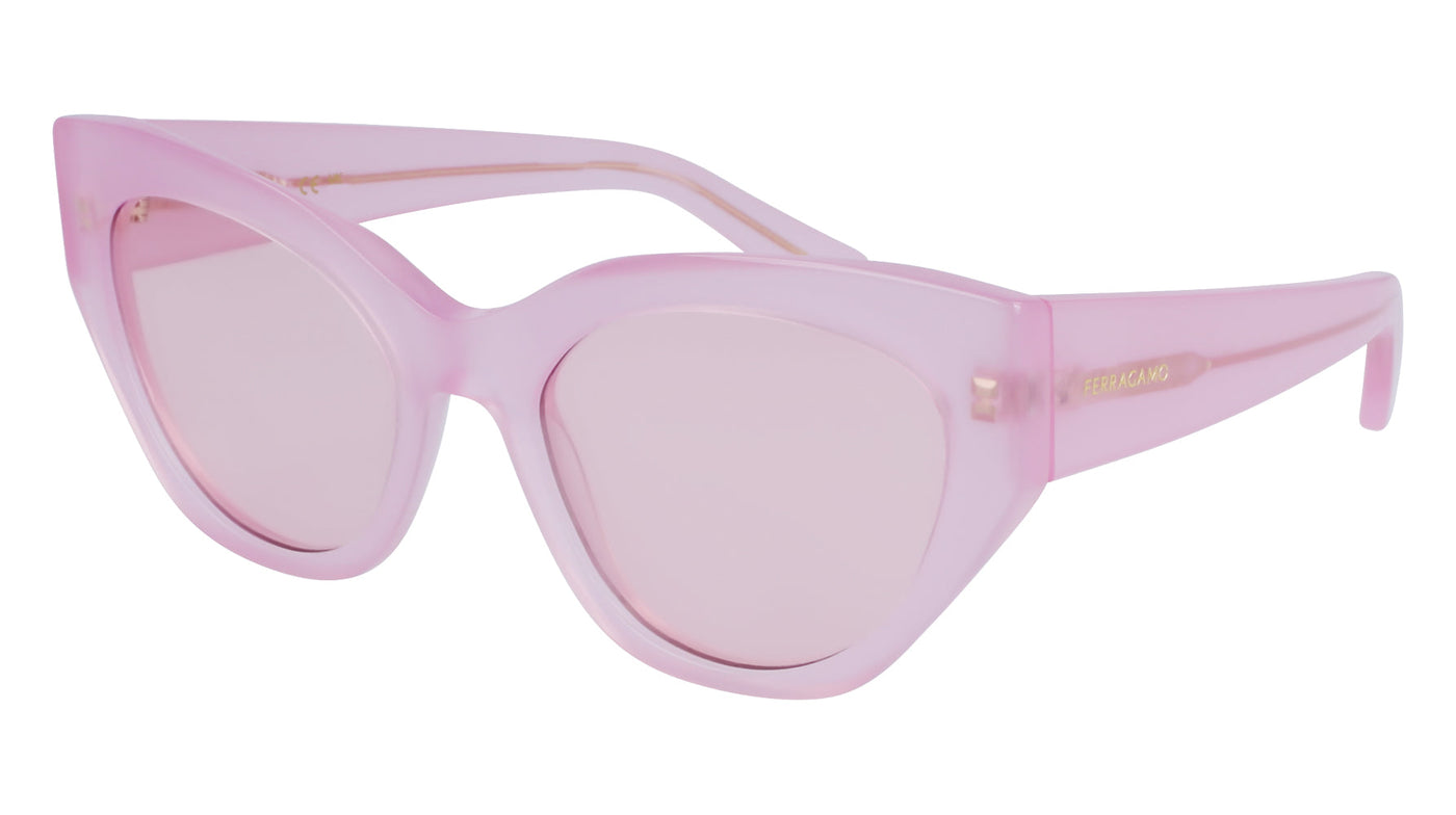 Ferragamo SF1107S Opaline Pink/Pink #colour_opaline-pink-pink