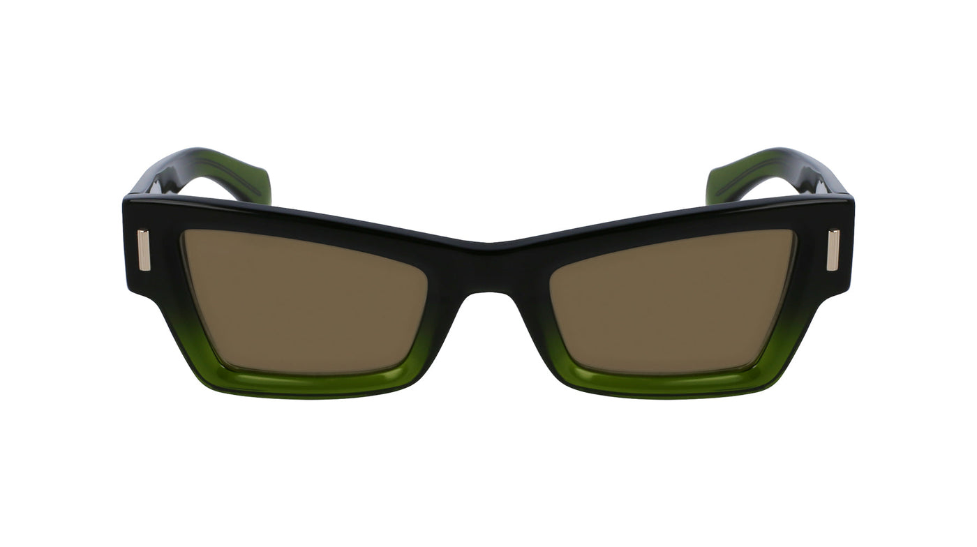 Ferragamo SF2006S Transparent Dark Gree/Brown Gradient #colour_transparent-dark-gree-brown-gradient