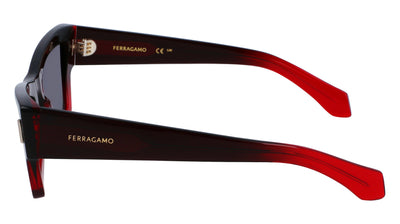 Ferragamo SF2006S Transparent Dark Red/Grey Gradient #colour_transparent-dark-red-grey-gradient