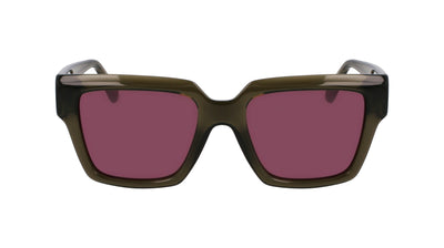 Ferragamo SF2014S Transparent Khaki/Purple #colour_transparent-khaki-purple