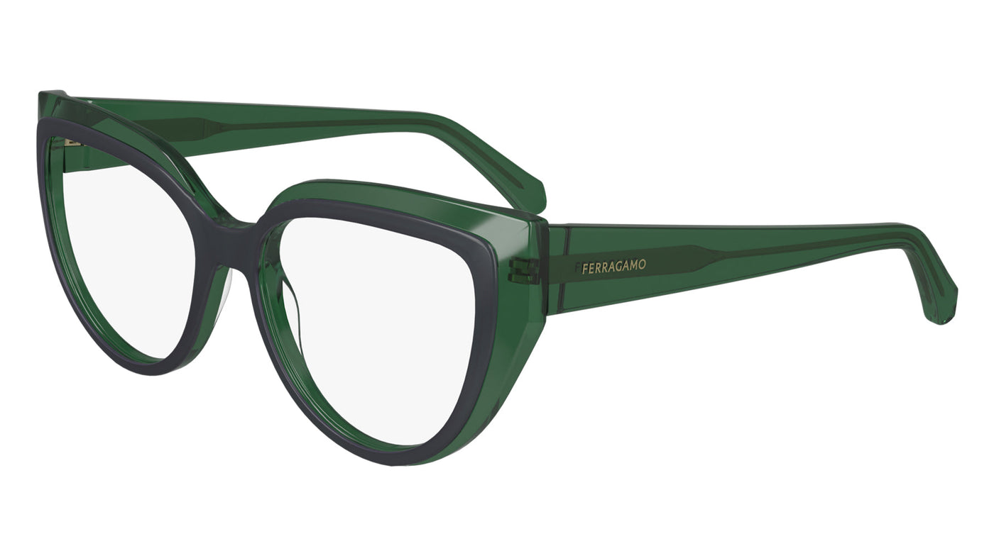 Ferragamo SF2984 Transparent Green-Violet #colour_transparent-green-violet