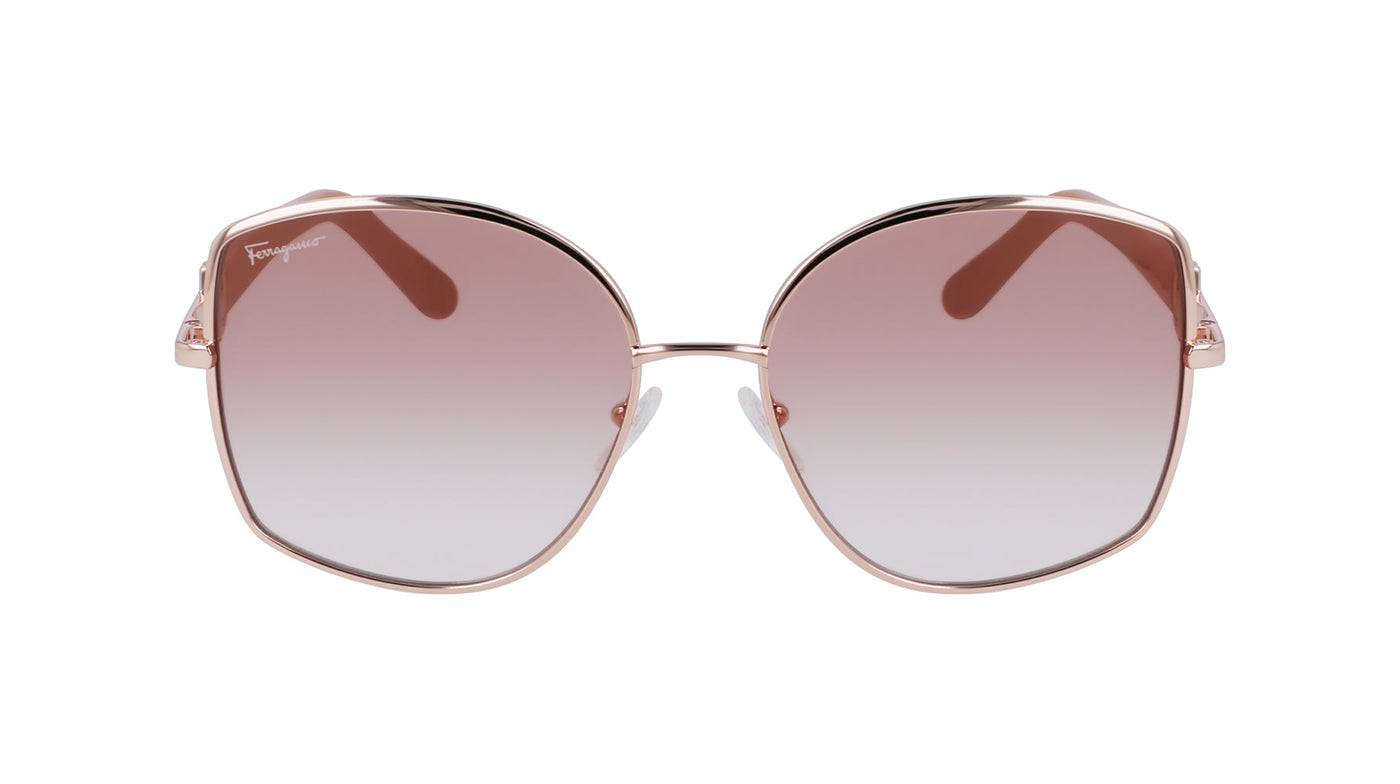 Ferragamo SF304S Rose Gold/Nude/Pink Gradient #colour_rose-gold-nude-pink-gradient