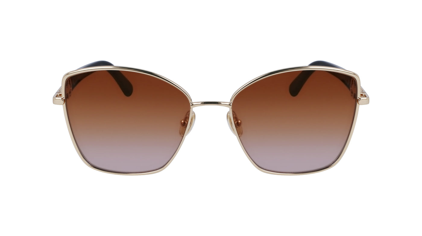 Ferragamo SF312SR Gold/Brown/Brown Gradient #colour_gold-brown-brown-gradient