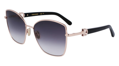 Ferragamo SF312SR Rose Gold/Grey/Blue Gradient #colour_rose-gold-grey-blue-gradient