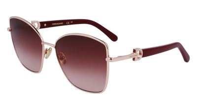 Ferragamo SF312SR Rose Gold/Wine/Pink Gradient #colour_rose-gold-wine-pink-gradient