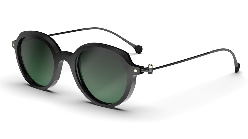 Yohji Yamamoto SLOOK 005 Round Sunglasses | Fashion Eyewear