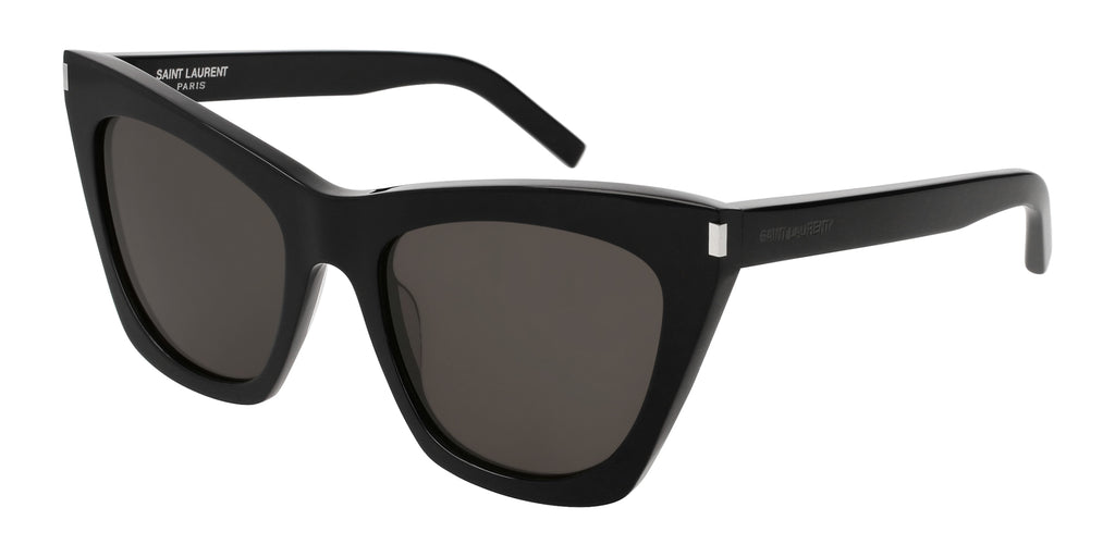 サンローランパリ  SL214 KATE キャットアイフレームサングラス メンズ 55□20 Saint Laurent SL 214 KATE Sunglasses | Fashion Eyewear US