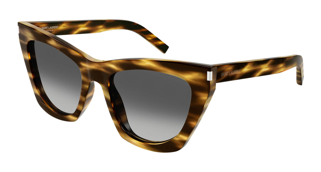 Saint Laurent SL 214 KATE Havana/Grey #colour_havana-grey