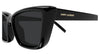 Saint Laurent SL 276 MICA Plump#colour_black/grey