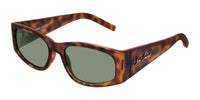 Saint Laurent SL 329 Havana/Green #colour_havana-green