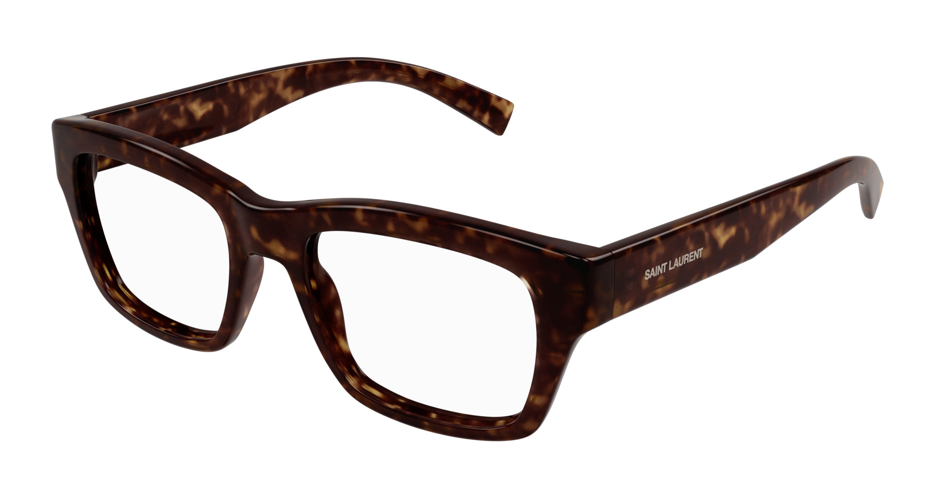 Saint Laurent SL 616 Rectangle Glasses | Fashion Eyewear