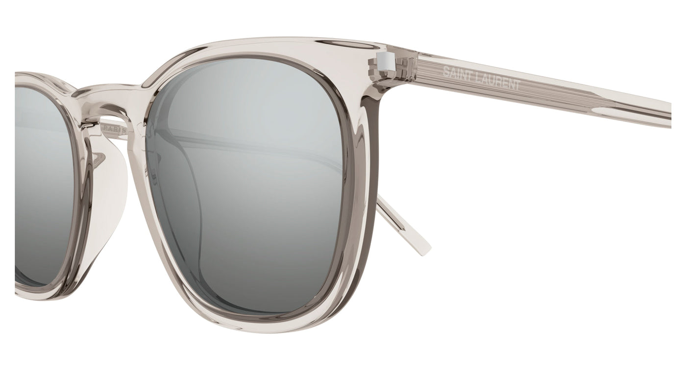 Saint Laurent SL 623 Beige/Silver Mirror #colour_beige-silver mirror