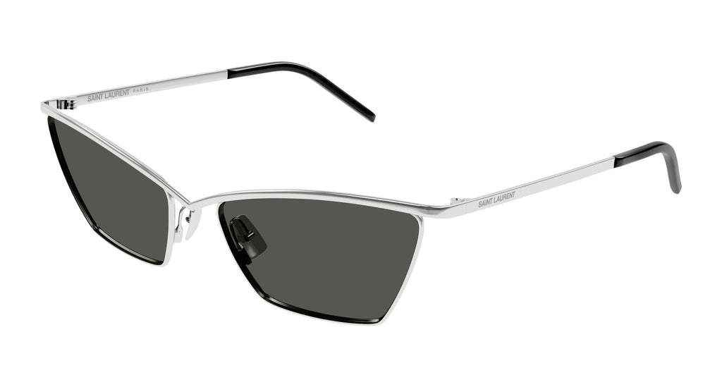 Saint laurent white cat eye sunglasses 2025