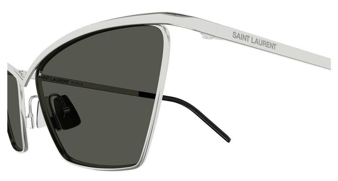 SAINT LAURENT キャットアイフレムサンクラス SL737THIN 003 Yves Saint Laurent Sunglasses SL-637 003