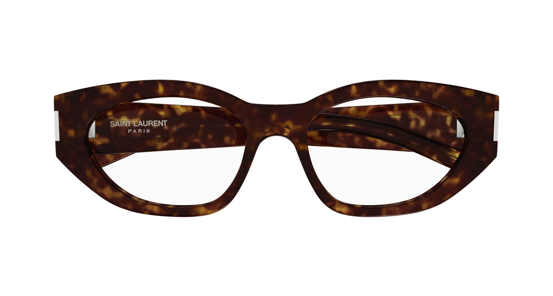 SAINT LAURENT キャットアイフレムメカネ SL638OPT 001 Saint Laurent SL 638 OPT Cat Eye Glasses | Fashion Eyewear US