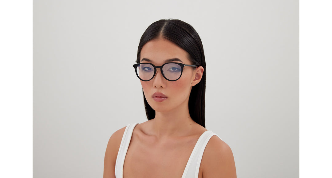 Saint Laurent SL 681/F Round Glasses | Fashion Eyewear US