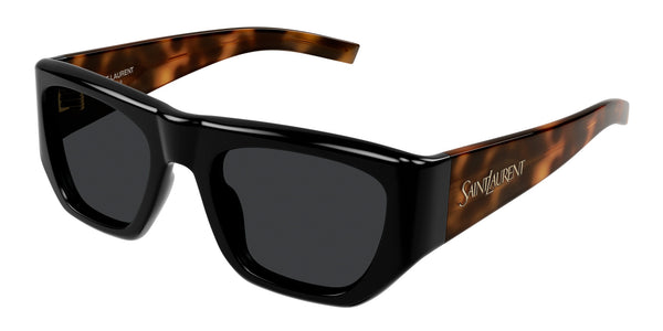 【メール便送料無料対応可】 Saint Laurent SL 740 Square Sunglasses | Fashion Eyewear US 靴